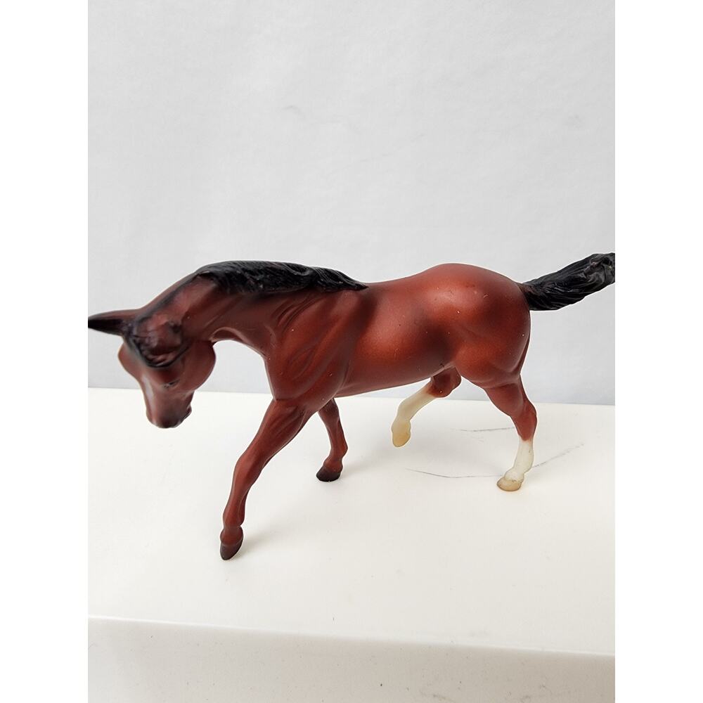 5 Breyer 1999 Stablemates Dappple Gray (2) Red Bay Quarter Red Roan Black Foal - Picture 6 of 8